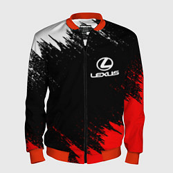 Бомбер мужской LEXUS, цвет: 3D-красный