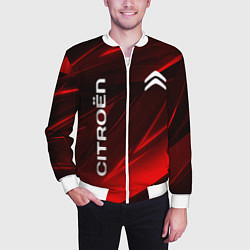 Бомбер мужской CITROEN, цвет: 3D-белый — фото 2