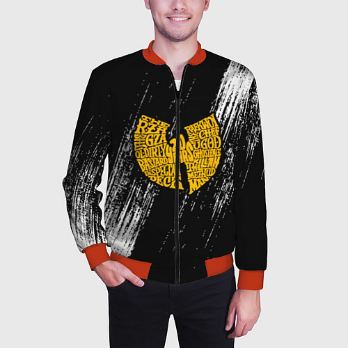 Мужской бомбер Wu-Tang Clan / 3D-Красный – фото 3