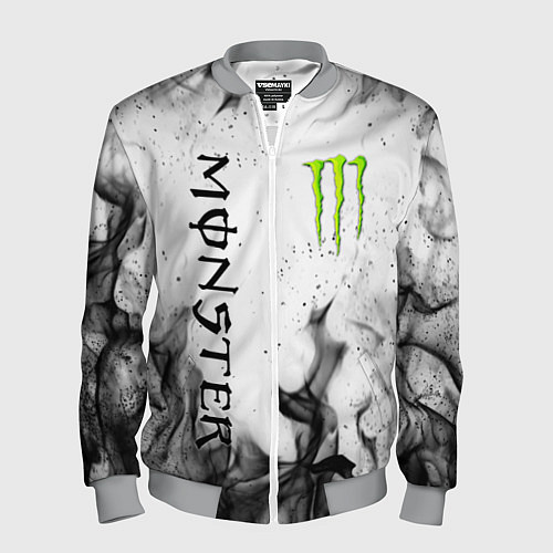 Мужской бомбер MONSTER ENERGY / 3D-Меланж – фото 1