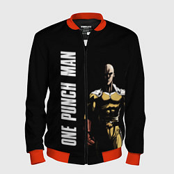 Бомбер мужской One Punch Man, цвет: 3D-красный