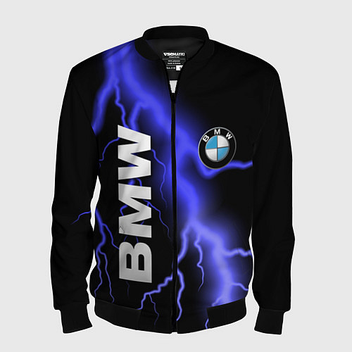 Мужской бомбер BMW / 3D-Черный – фото 1