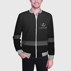 Бомбер мужской LEXUS, цвет: 3D-меланж — фото 2