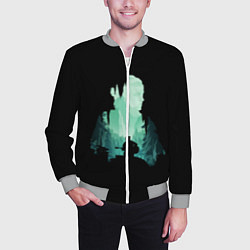 Бомбер мужской THE LAST OF US, цвет: 3D-меланж — фото 2