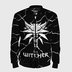 Бомбер мужской The Witcher, цвет: 3D-черный