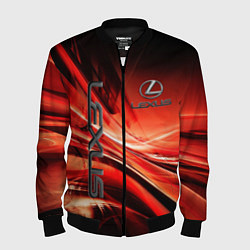 Бомбер мужской LEXUS, цвет: 3D-черный