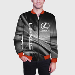 Бомбер мужской LEXUS, цвет: 3D-красный — фото 2