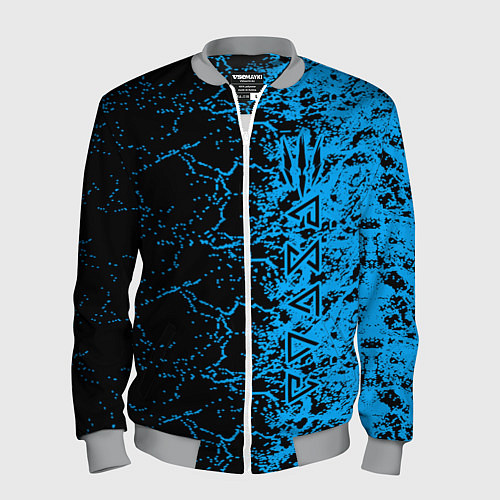Мужской бомбер The Witcher / 3D-Меланж – фото 1