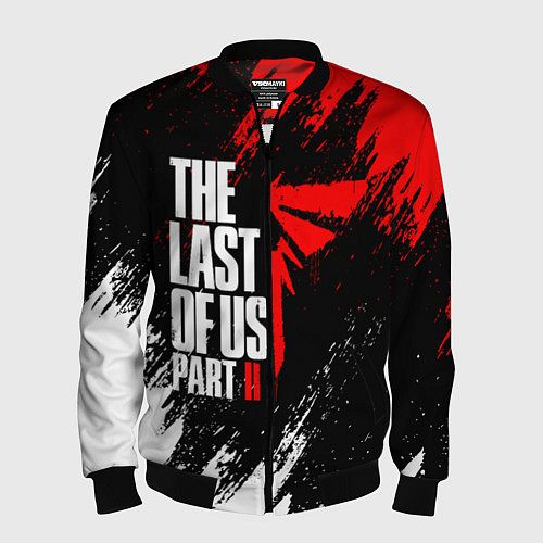 Мужской бомбер THE LAST OF US II / 3D-Черный – фото 1