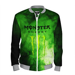 Бомбер мужской MONSTER ENERGY, цвет: 3D-меланж