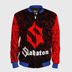 Бомбер мужской Sabaton, цвет: 3D-синий