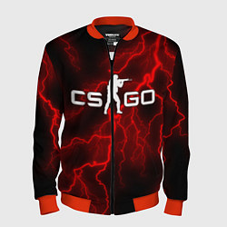 Бомбер мужской COUNTER STRIKE, цвет: 3D-красный