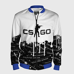 Бомбер мужской COUNTER STRIKE, цвет: 3D-синий