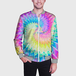 Бомбер мужской ЛЕТО, цвет: 3D-меланж — фото 2