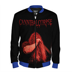 Бомбер мужской Cannibal Corpse 6, цвет: 3D-синий