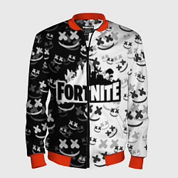 Бомбер мужской FORTNITE MARSHMELLO, цвет: 3D-красный