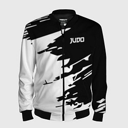 Бомбер мужской Judo, цвет: 3D-черный