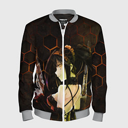 Бомбер мужской Куруми Токисаки, цвет: 3D-меланж