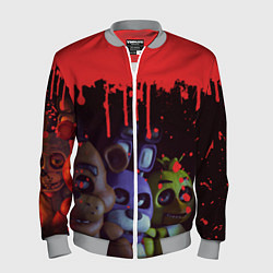 Бомбер мужской Five Nights At Freddys, цвет: 3D-меланж