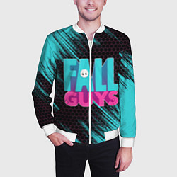 Бомбер мужской ФОЛЛ ГАЙС, цвет: 3D-белый — фото 2