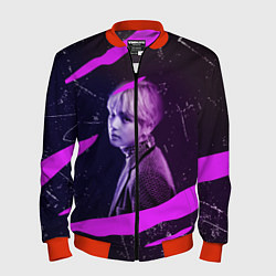 Бомбер мужской BTS, цвет: 3D-красный