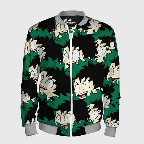 Мужской бомбер МИДОРИА / 3D-Меланж – фото 1