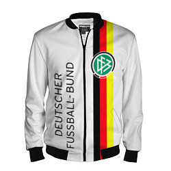 Бомбер мужской СБОРНАЯ ГЕРМАНИЯ, цвет: 3D-черный