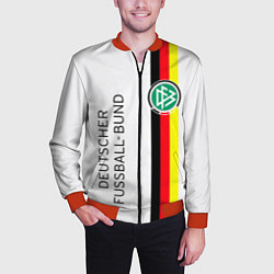 Бомбер мужской СБОРНАЯ ГЕРМАНИЯ, цвет: 3D-красный — фото 2