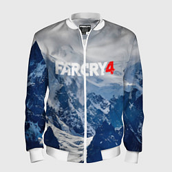 Бомбер мужской FARCRY 4 S, цвет: 3D-белый