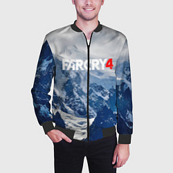 Бомбер мужской FARCRY 4 S, цвет: 3D-черный — фото 2