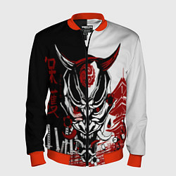 Бомбер мужской Самурай Samurai, цвет: 3D-красный
