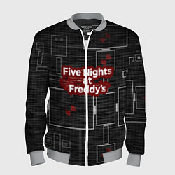 Бомбер мужской Five Nights At Freddy, цвет: 3D-меланж
