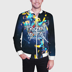 Бомбер мужской HORIZON ZERO DAWN, цвет: 3D-белый — фото 2