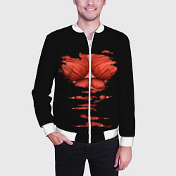 Бомбер мужской Титан, цвет: 3D-белый — фото 2