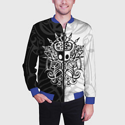 Бомбер мужской HOLLOW KNIGHT ХОЛЛОУ НАЙТ, цвет: 3D-синий — фото 2