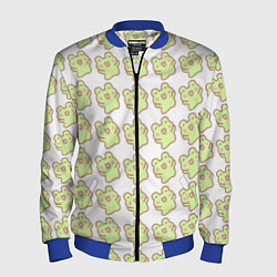 Мужской бомбер Счастливые лягушки
