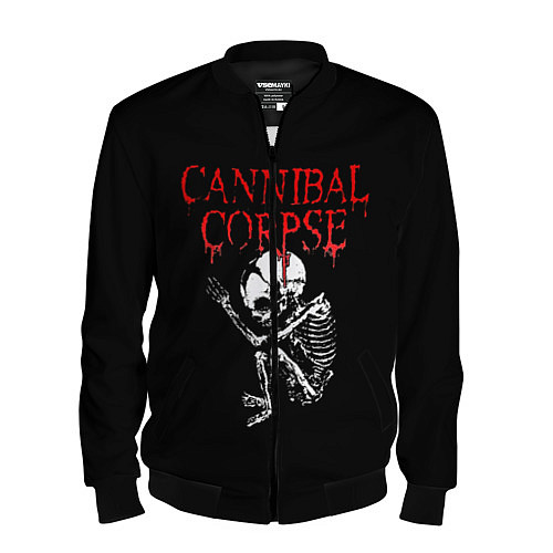 Мужской бомбер Cannibal Corpse 1 / 3D-Черный – фото 1