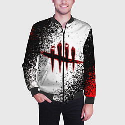 Бомбер мужской Dead by Daylight, цвет: 3D-черный — фото 2