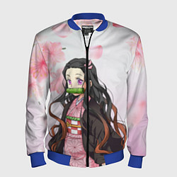 Бомбер мужской НЕЗУКА NEZUKO, цвет: 3D-синий