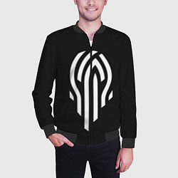 Бомбер мужской Nokk Rainbow Six Art 02, цвет: 3D-черный — фото 2