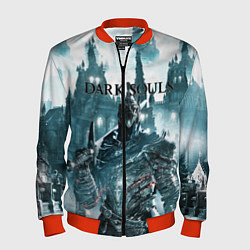 Бомбер мужской Dark Souls, цвет: 3D-красный