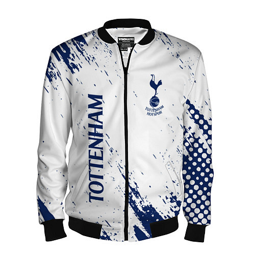 Мужской бомбер TOTTENHAM HOTSPUR / 3D-Черный – фото 1