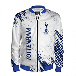 Бомбер мужской TOTTENHAM HOTSPUR, цвет: 3D-синий