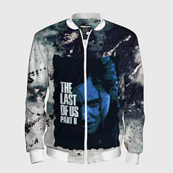 Бомбер мужской The Last of Us Ellie, цвет: 3D-белый
