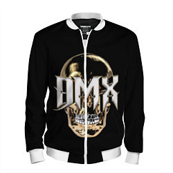 Бомбер мужской DMX Skull, цвет: 3D-белый