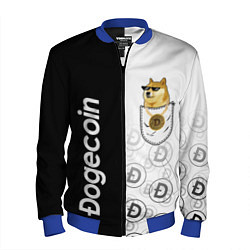 Мужской бомбер DOGECOIN DOGE КАРМАН