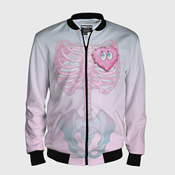 Бомбер мужской Yumemi Riamu Риаму Юмэми, цвет: 3D-черный