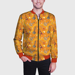 Бомбер мужской Снаряжение Альпиниста, цвет: 3D-красный — фото 2