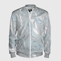 Бомбер мужской Голографическая текстура, цвет: 3D-меланж