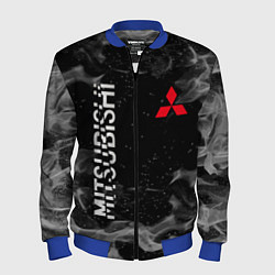 Бомбер мужской MITSUBISHI ОГОНЬ, цвет: 3D-синий